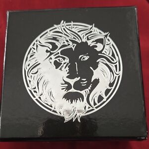 Versus Versace Lion on Black Box Gift